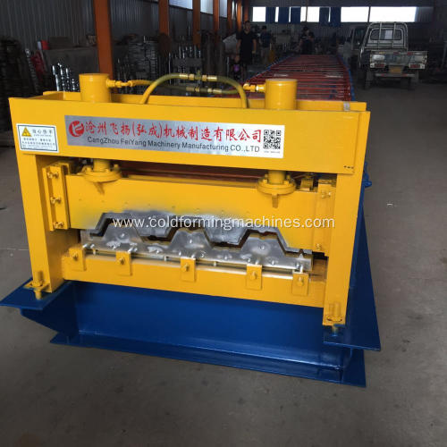 Metal Floor Deck Sheet Roll Forming Equipment